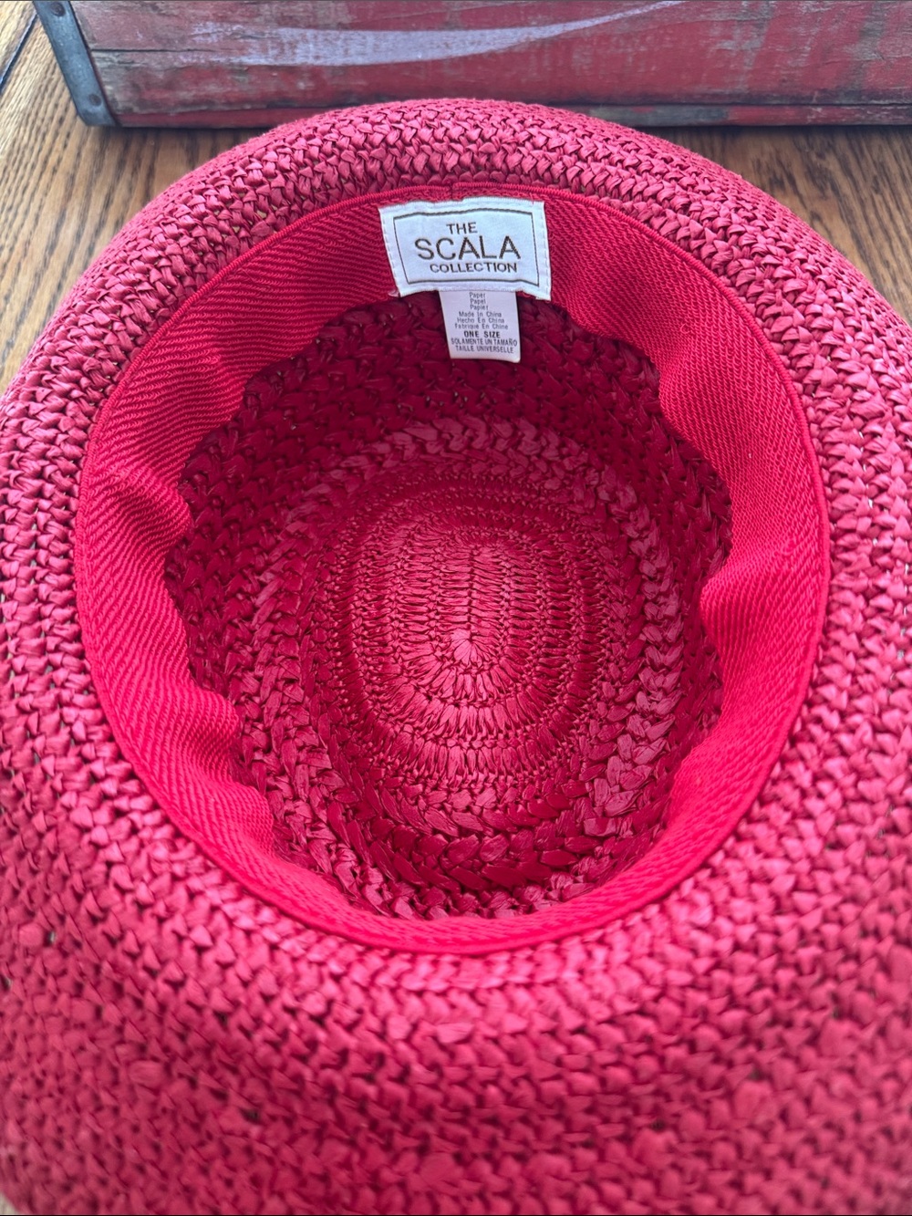 Scala Collection Straw Raffia Up-brim Hat - Picture 5 of 6